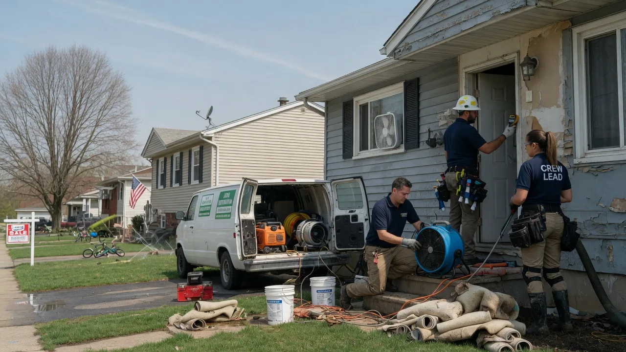 Flood Cleanup in White Earth, ND near me