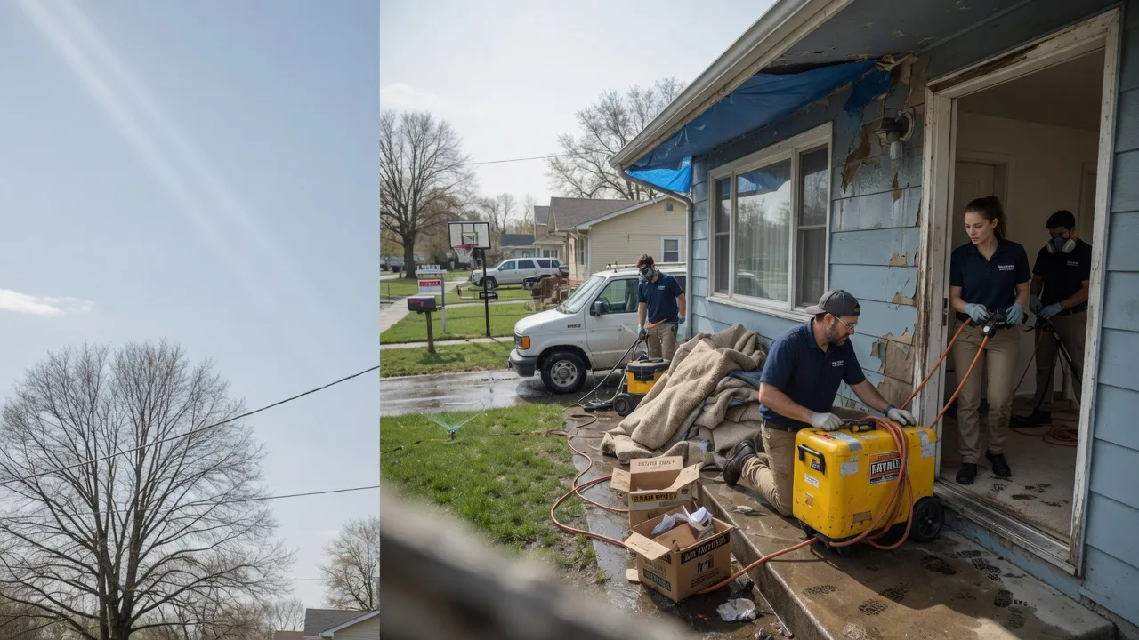 Basement Flood Cleanup in White Earth, ND near me